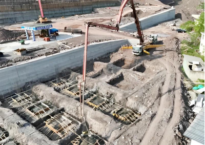 總投資4億元！食品產(chǎn)業(yè)園配套基礎(chǔ)設(shè)施項目施工現(xiàn)場